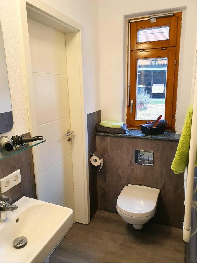 Ferienhaus Rhoener Auszeit Apartment Kaltenwestheim Luaran gambar